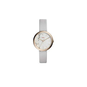 Watch strap Fossil ES4379 Leather White 14mm